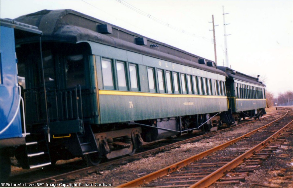 Passengers Cars On The Old Colony & Newprt